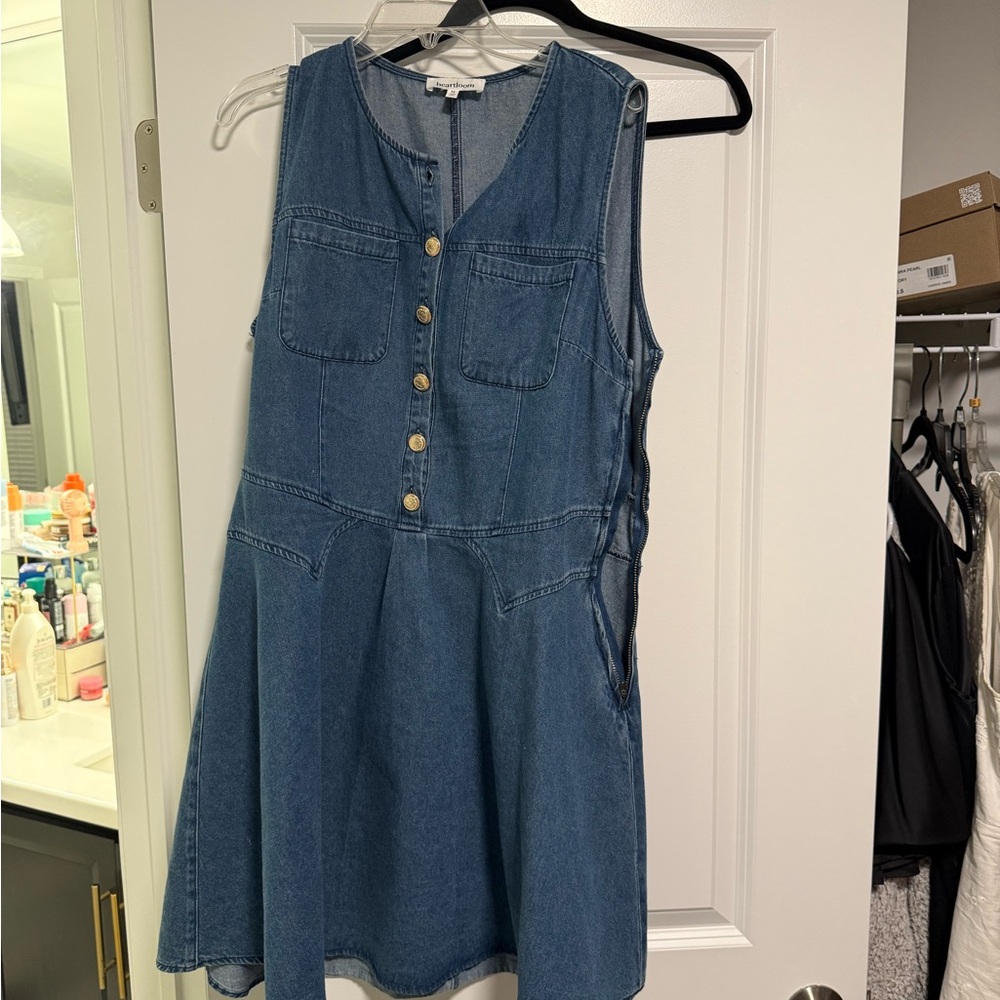 Heartloom Blue Denim Dress